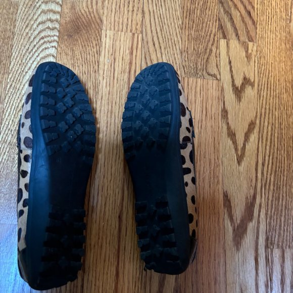 Size 6.5 Enzo Angiolini Leopard Print Women's Drivers - Picture 5 of 5